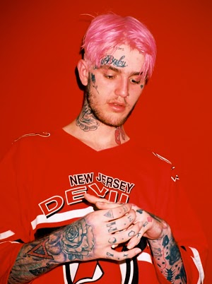 Lil Peep från omslaget till albumet Hellboy